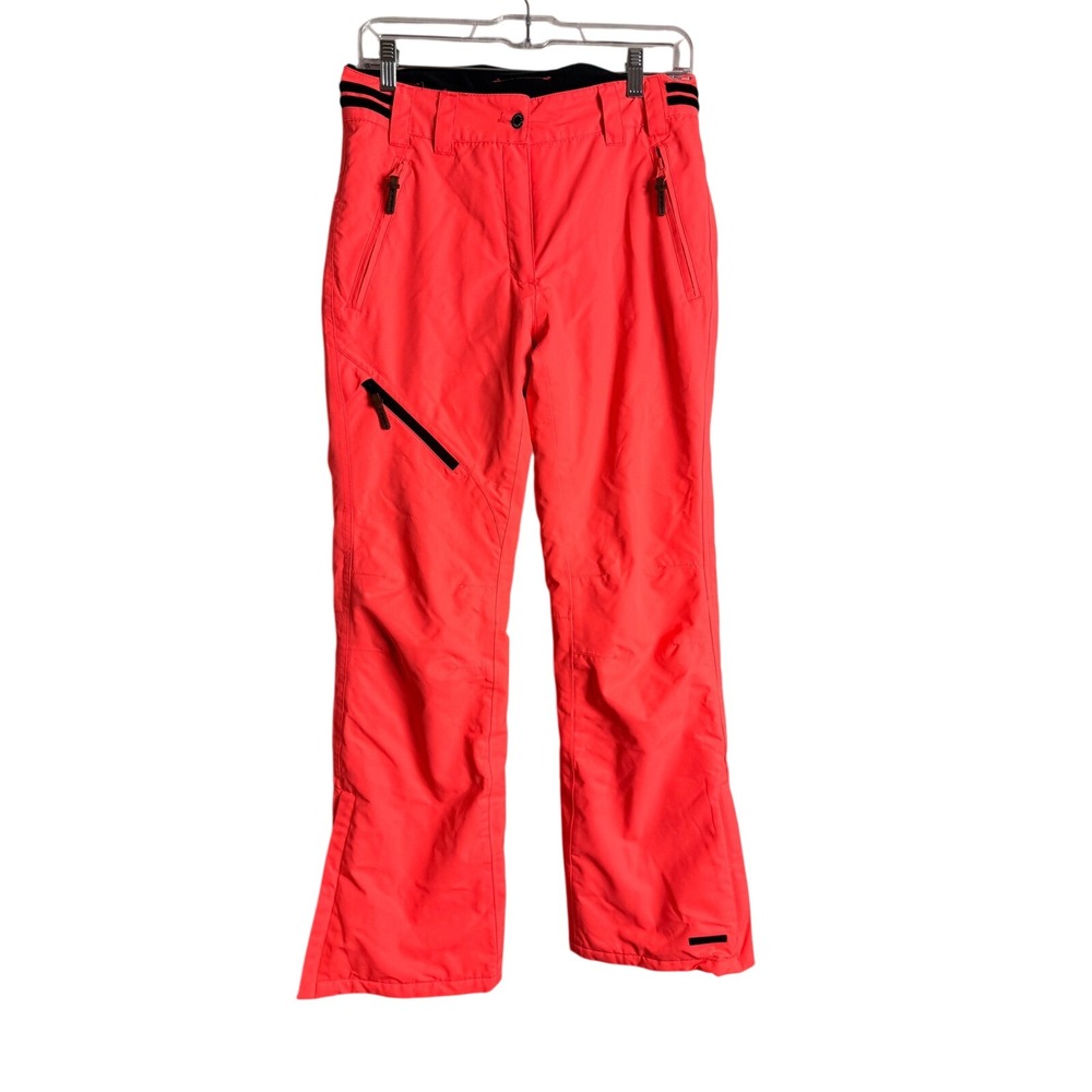 Icepeak AWS Extreme Ski Pants Neon Pink Coral Insulated Snowboard Pants Women 4